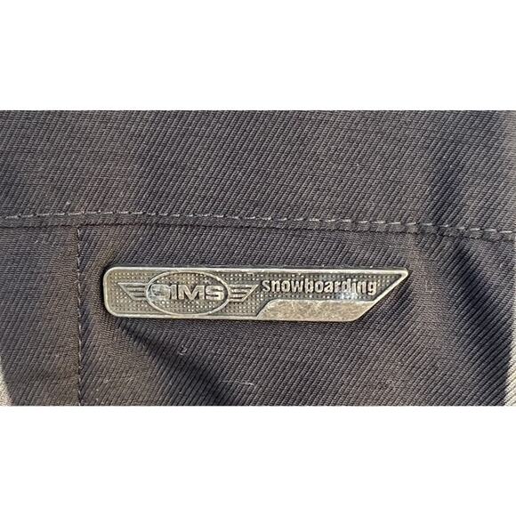 Sims Men's Sz M Black Hooded Insulated Water Resistant Snowboarding Jacket - Picture 7 of 11